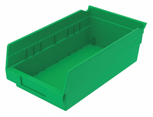 J5055 ShelfBin 11.625inL 6.625inW Plastic