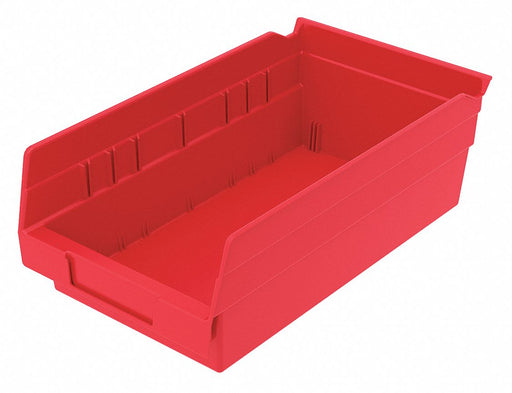 J5055 ShelfBin 11.625inL 6.625inW Plastic