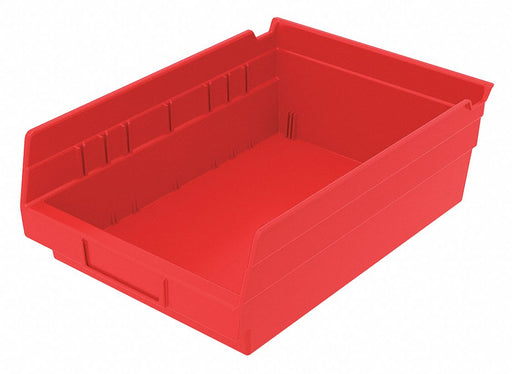 J5057 ShelfBin 11.625inL 8.375inW Plastic