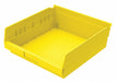 Shelf Bin Yellow Indstr Grd Poly 4 in