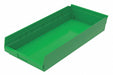 Shelf Bin Green Indstr Grd Poly 4 in