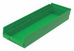 Shelf Bin Green Indstr Grd Poly 4 in