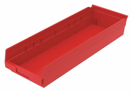 J5063 ShelfBin 23.625inL 8.375inW Plastic
