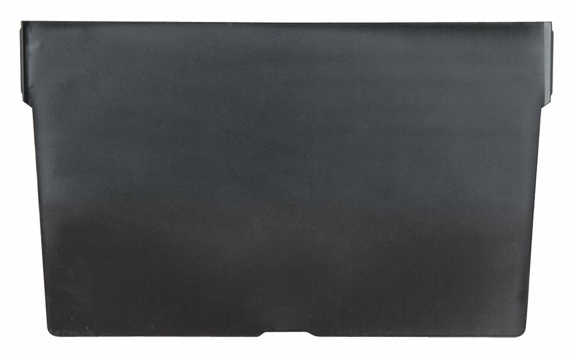 BinDivider 7.625inL Plastic Black PK24