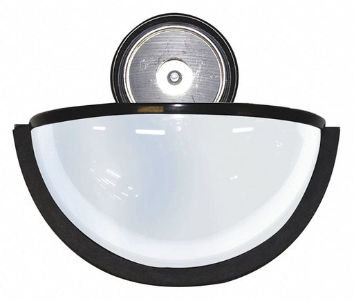 Dome Mirror 4 W 10 L Black