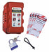 Equipment Lockout System Red 2 1/2 W