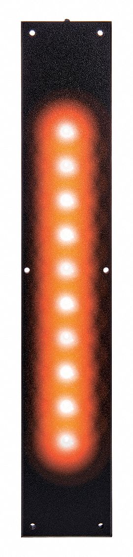 Guide Light Plastic Black 1/2 W