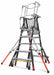 Adj. Cage Pltfrm Lddr 9ft Fbrglss 375 lb