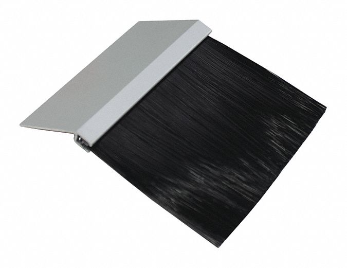 M9500 Brush Seal Nylon 3 in L 8 ft W Black