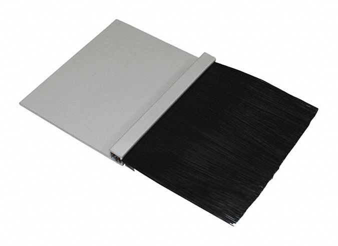 M9510 Brush Seal Nylon 3 in L 8 ft W Black