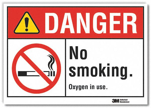 Danger Sign 10inx14in Non-PVC Polymer