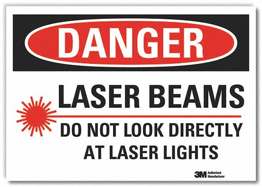 Danger Sign 7 in x 10 in Non-PVC Polymer