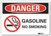 Danger Sign 7 inx10 in Non-PVC Polymer
