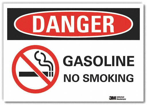 Danger Sign 7 inx10 in Non-PVC Polymer