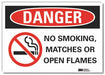 Danger Sign 7 inx10 in Non-PVC Polymer