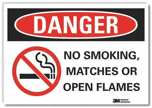 Danger Sign 7 inx10 in Non-PVC Polymer
