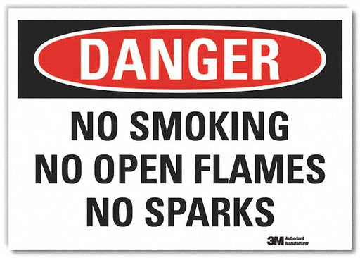 Danger Sign 10inx14in Non-PVC Polymer