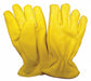 J4940 Leather Gloves Yellow L PR