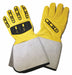J4945 Gloves Yellow XL Gauntlet Fleece PR