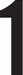 NumberLabel Vinyl 4inH 2-1/8inW PK50