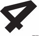 NumberLabel Vinyl 4-1/4inH 4-1/4inW PK20