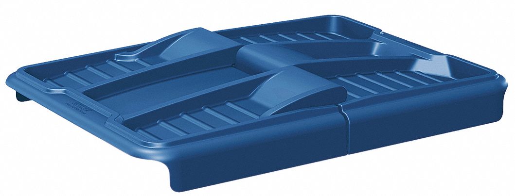 Cube Truck Lid Blue 30 Wx53 Lx6 H HDPE