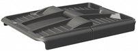 Cube Truck Lid Black 53 in L Hinged