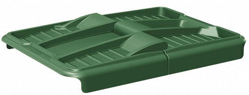Cube Truck Lid Green 30 Wx53 Lx6 H HDPE