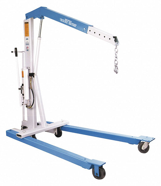 Mobile Floor Crane Steel 4400 lb.