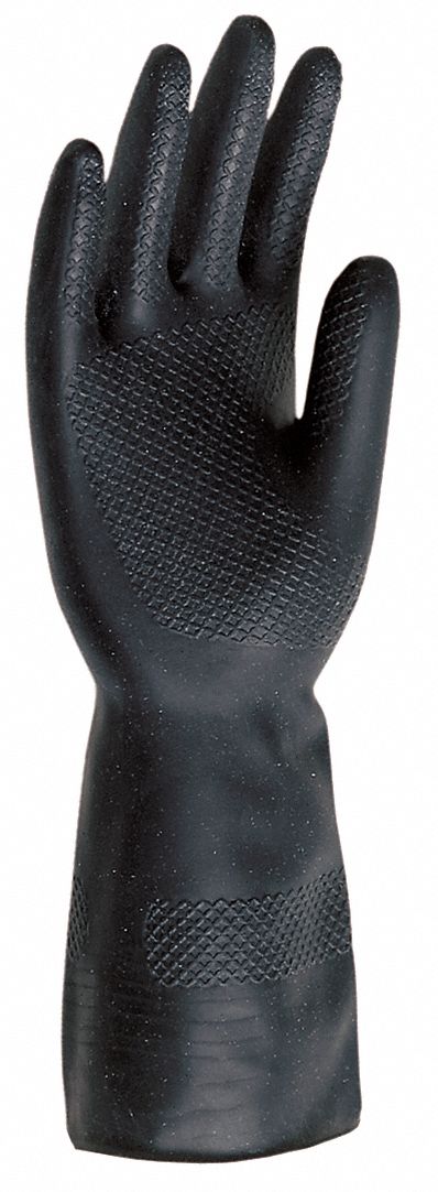K2847 Gloves Neoprene L 12 in L Flock PR PK12
