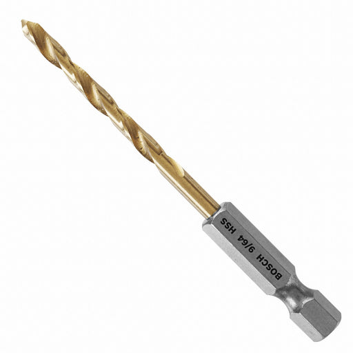 Hex Shank Drill 9/64 HSS