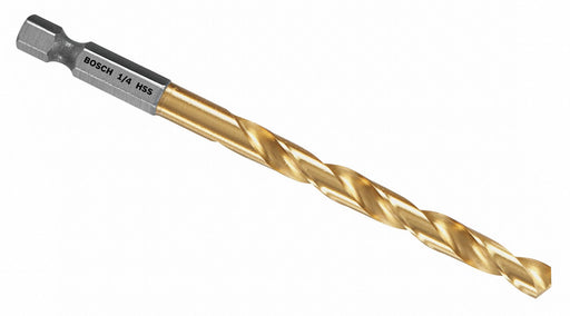 Hex Shank Drill 1/4 HSS