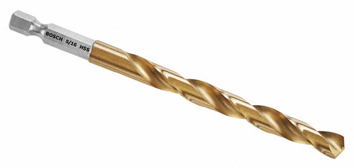 Hex Shank Drill 5/16 HSS