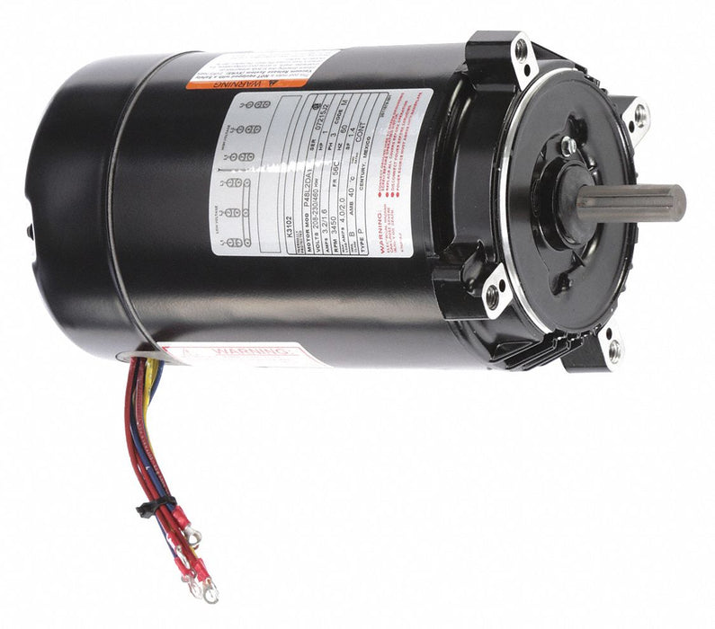 Motor 1 HP 3 450 rpm 56C 208-230/460V