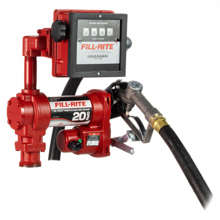 Electric Drum Pump Cast Iron 12 V DC