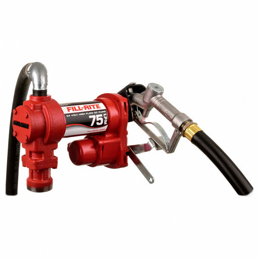 Electric Drum Pump Cast Iron 24 V DC
