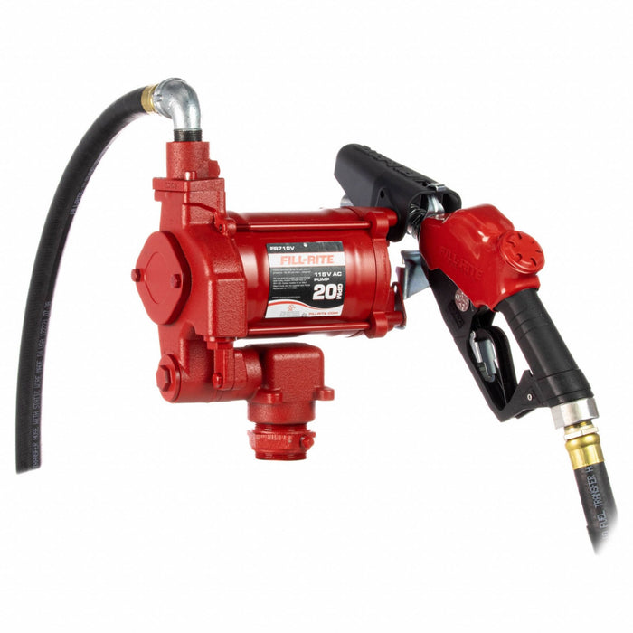 Electric Drum Pump Cast Iron 115 V AC