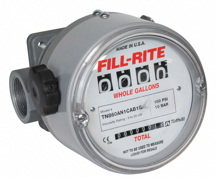 Flowmeter 150 PSI 1-1/2 in Mechanical