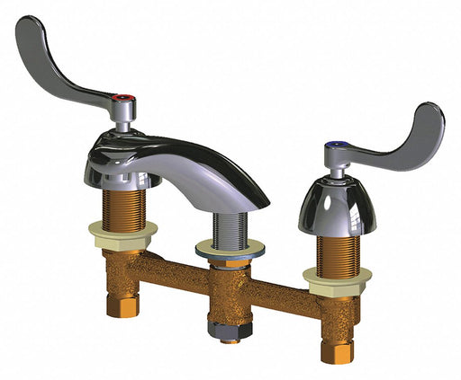 Low Arc Chrome Chicago Faucets 404