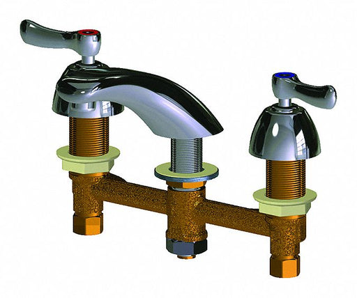 Low Arc Chrome Chicago Faucets 404