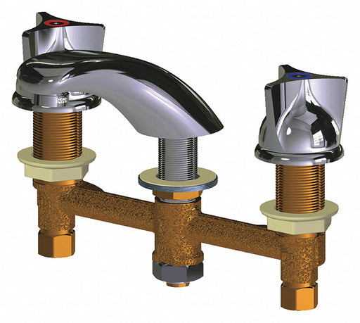 Low Arc Chrome Chicago Faucets 404