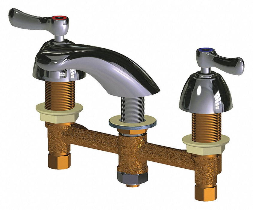 Low Arc Chrome Chicago Faucets 404