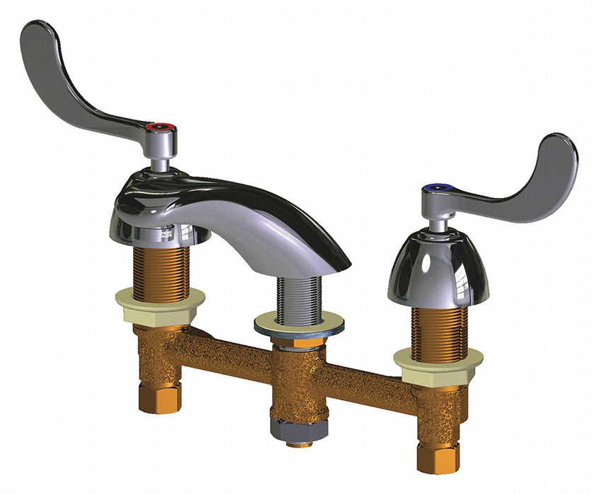 Low Arc Chrome Chicago Faucets 404
