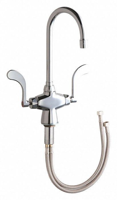 Gooseneck Chrome Chicago Faucets 50