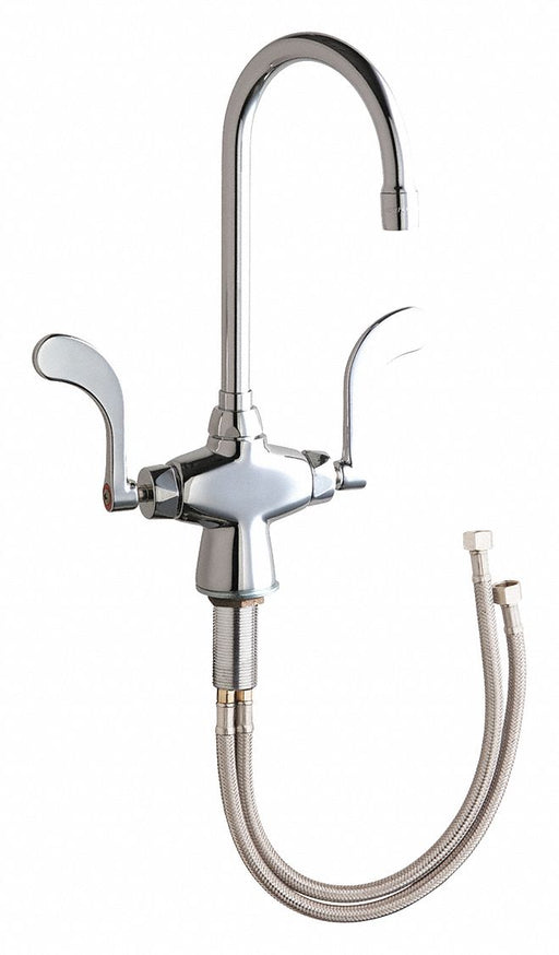 Gooseneck Chrome Chicago Faucets 50
