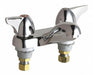 Low Arc Chrome Chicago Faucets 404