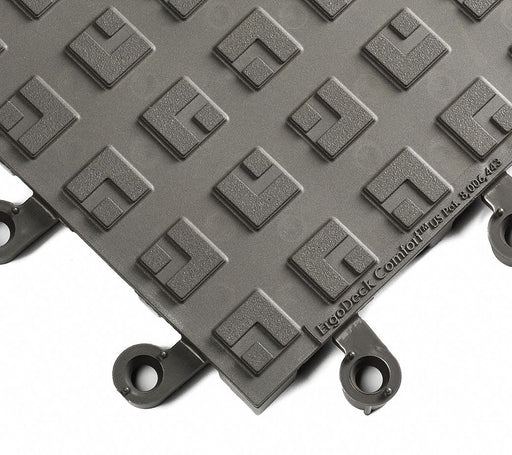 Antifatigue Tiles Charcol 18 x 18 PK10
