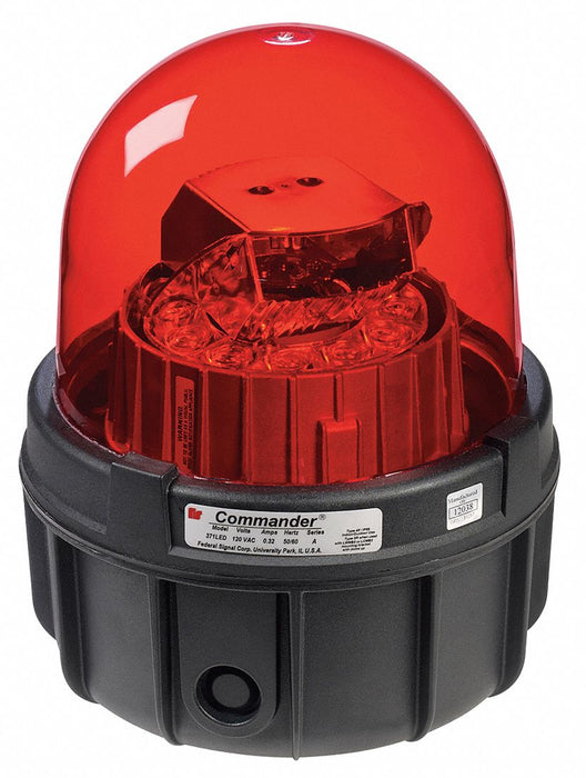 Warning Light LED Red 120VAC