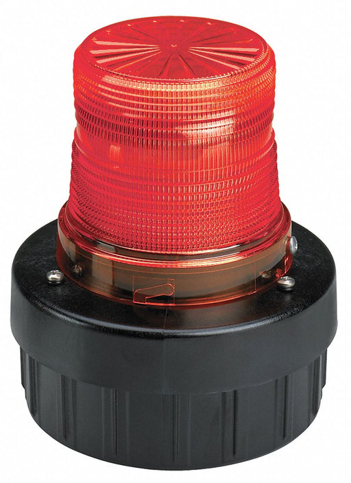 Warning Light w/Sound LED Red 120VAC