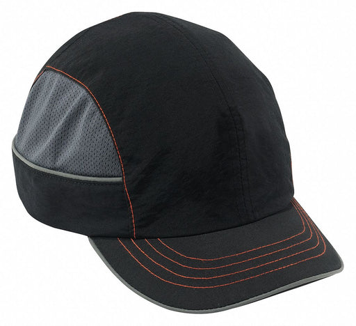 H9899 Bump Cap Baseball Hook-and-Loop Black